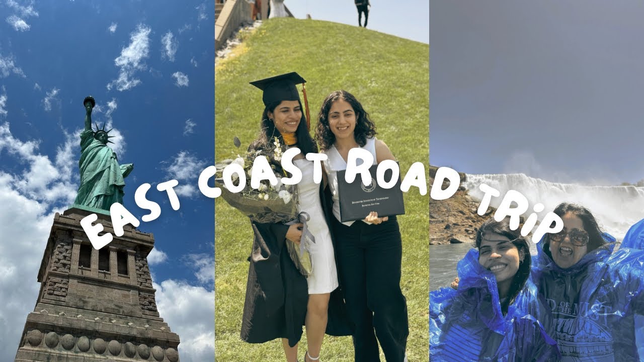 east coast road trip 🚙 - nyc, niagara, boston 🗽🏙️