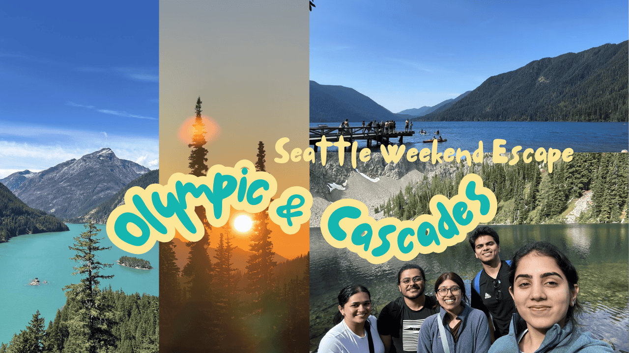 weekend escape - olympic & cascades national parks 🏞️