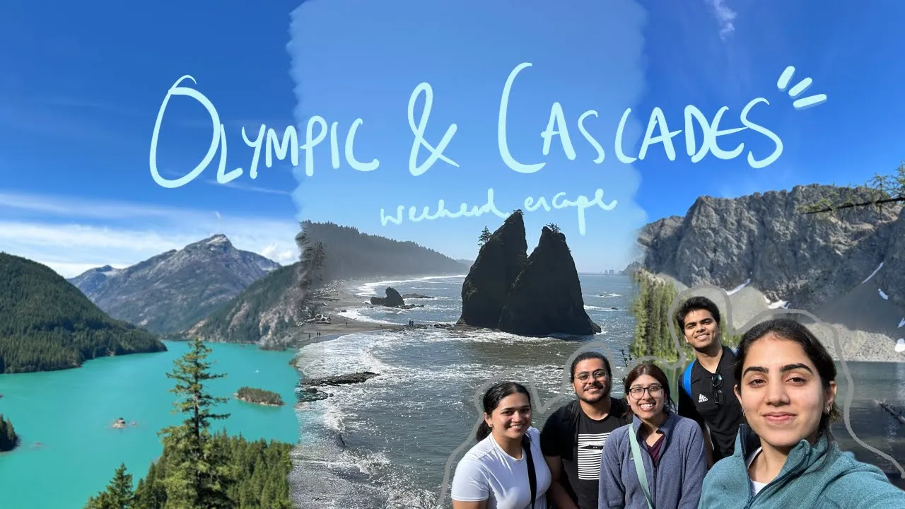 olympic & cascades 🏔️🚣‍♂️ - seattle weekend escape